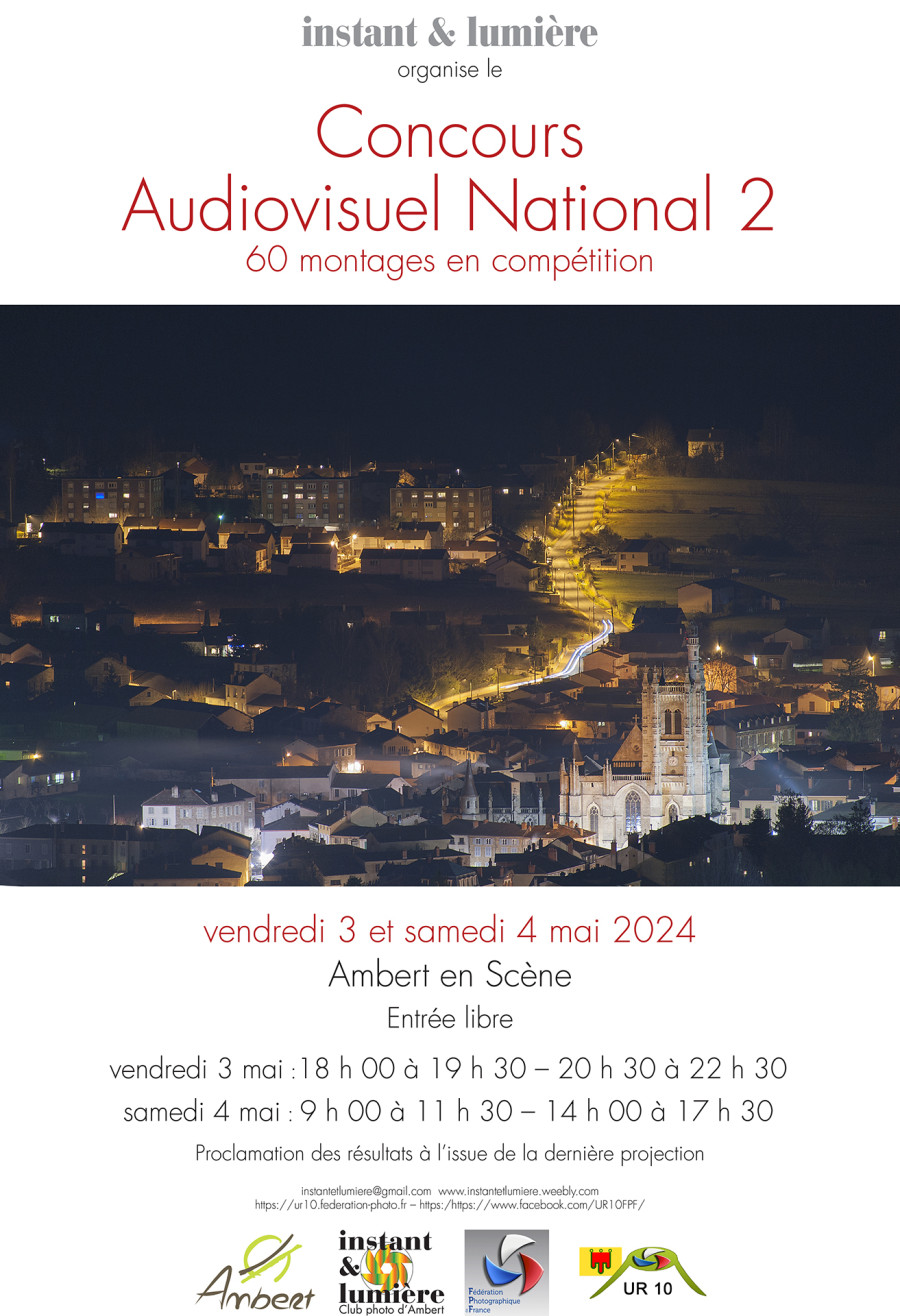 Concours Audiovisuel National 2 à Ambert