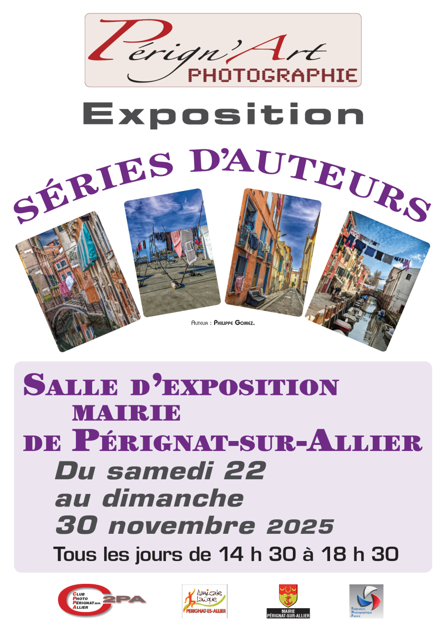 Séries d'auteurs à Pérignat sur Allier