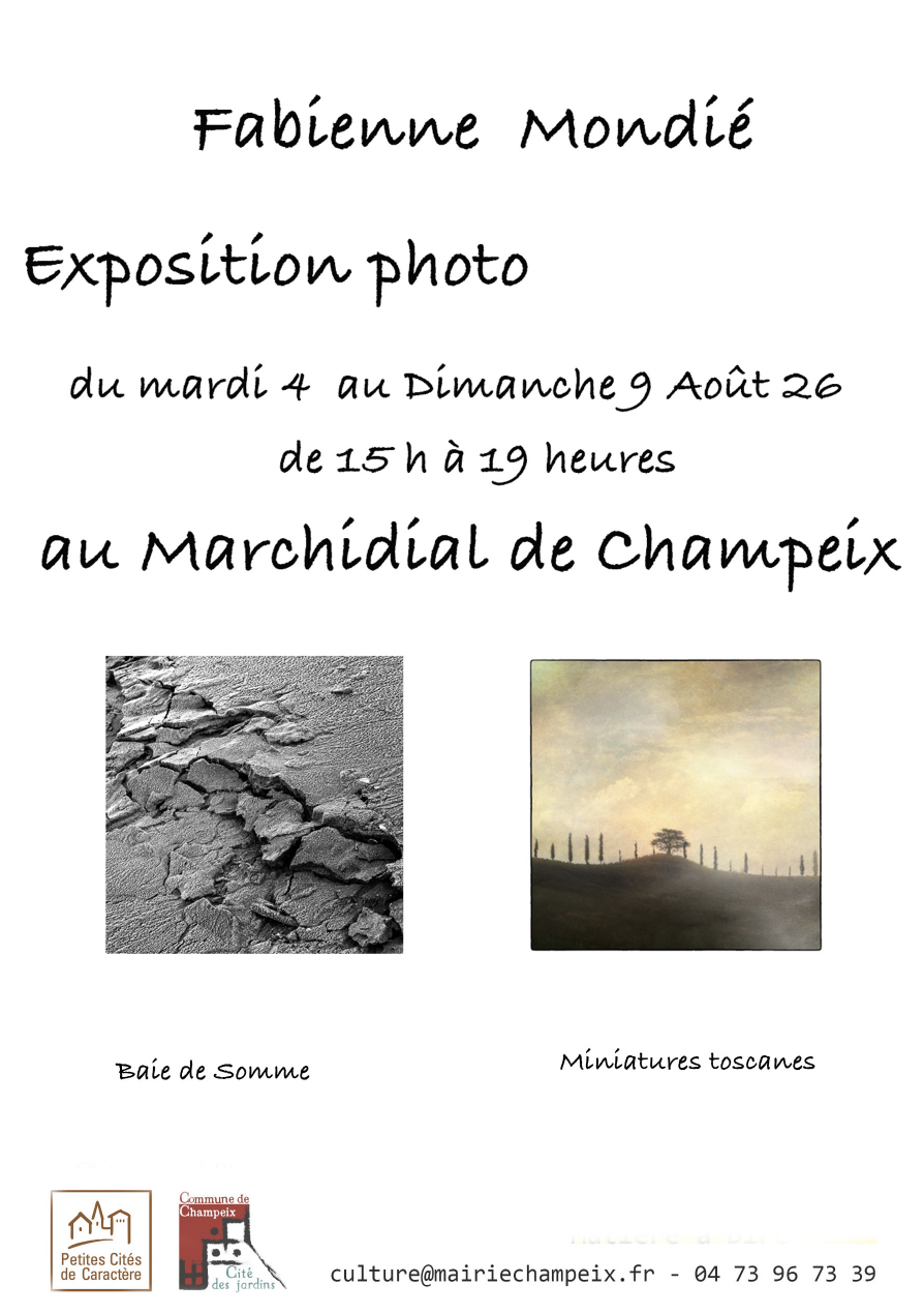 Fabienne MONDIÉ expose à Champeix